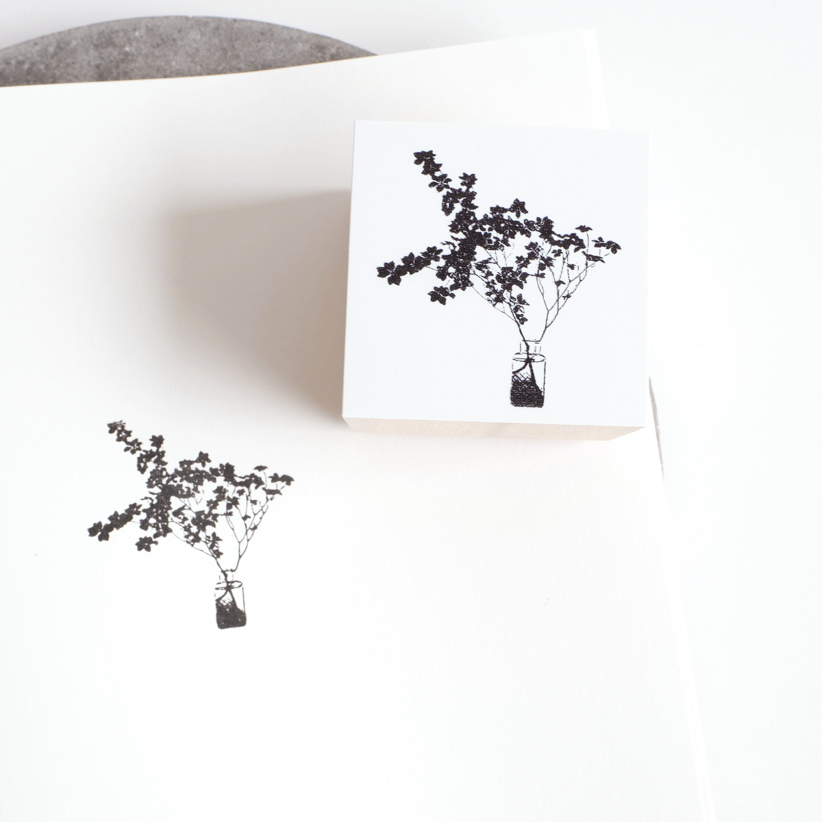 Yohaku Rubber Wood Stamp S-137