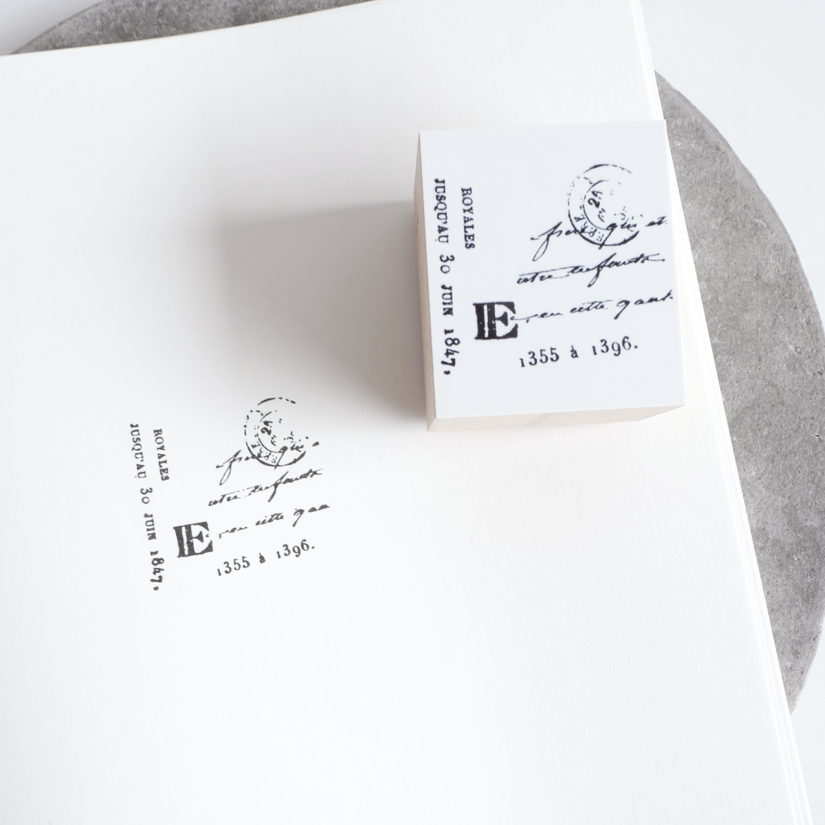 Yohaku Rubber Wood Stamp S-138