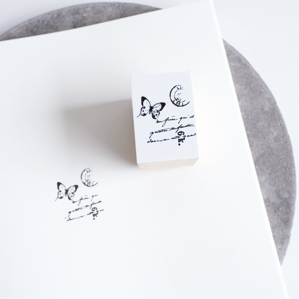 Yohaku Rubber Wood Stamp S-140