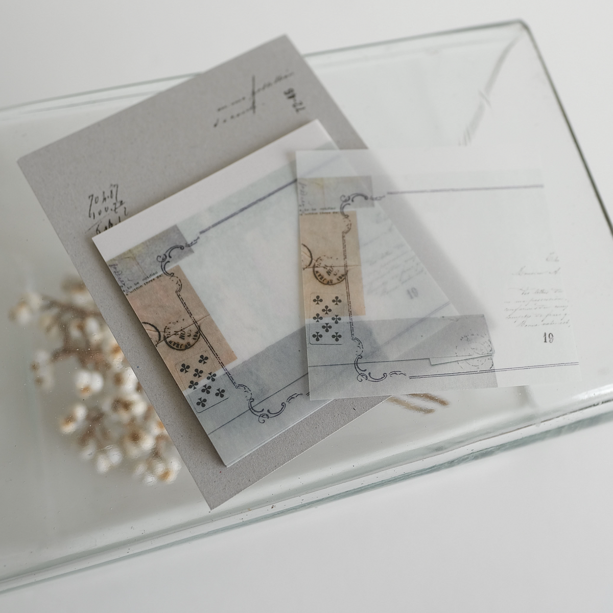 Yohaku Vellum Sticky Notes M-194