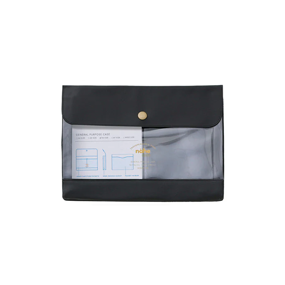 Hightide | Nahe General Purpose Case A6 | Black - Simple Paper