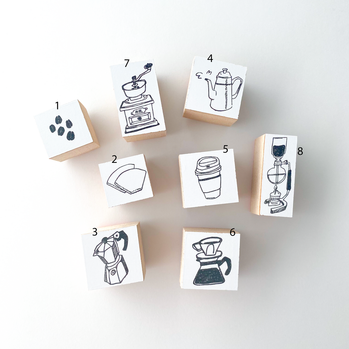 36 Sublo Original Stamp - Coffee Goods - Simple Paper