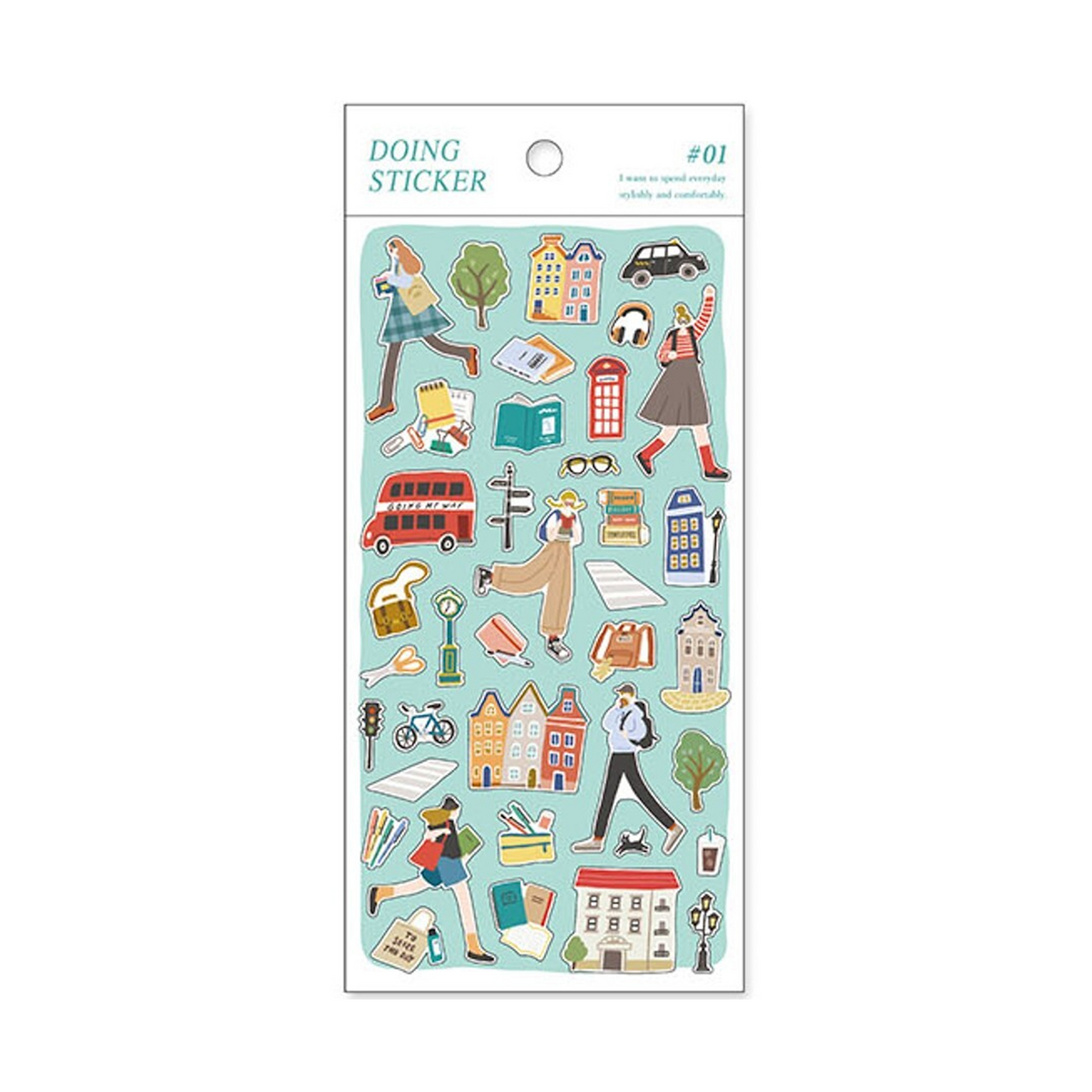 Mind Wave Stickers Doing Sticker #01 Study