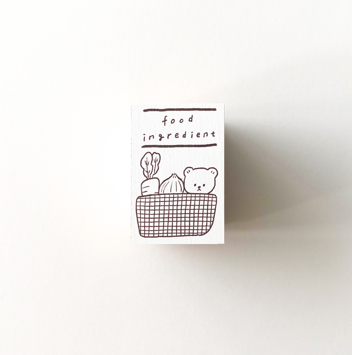 ranmyu Rubber Stamp Food Ingredient