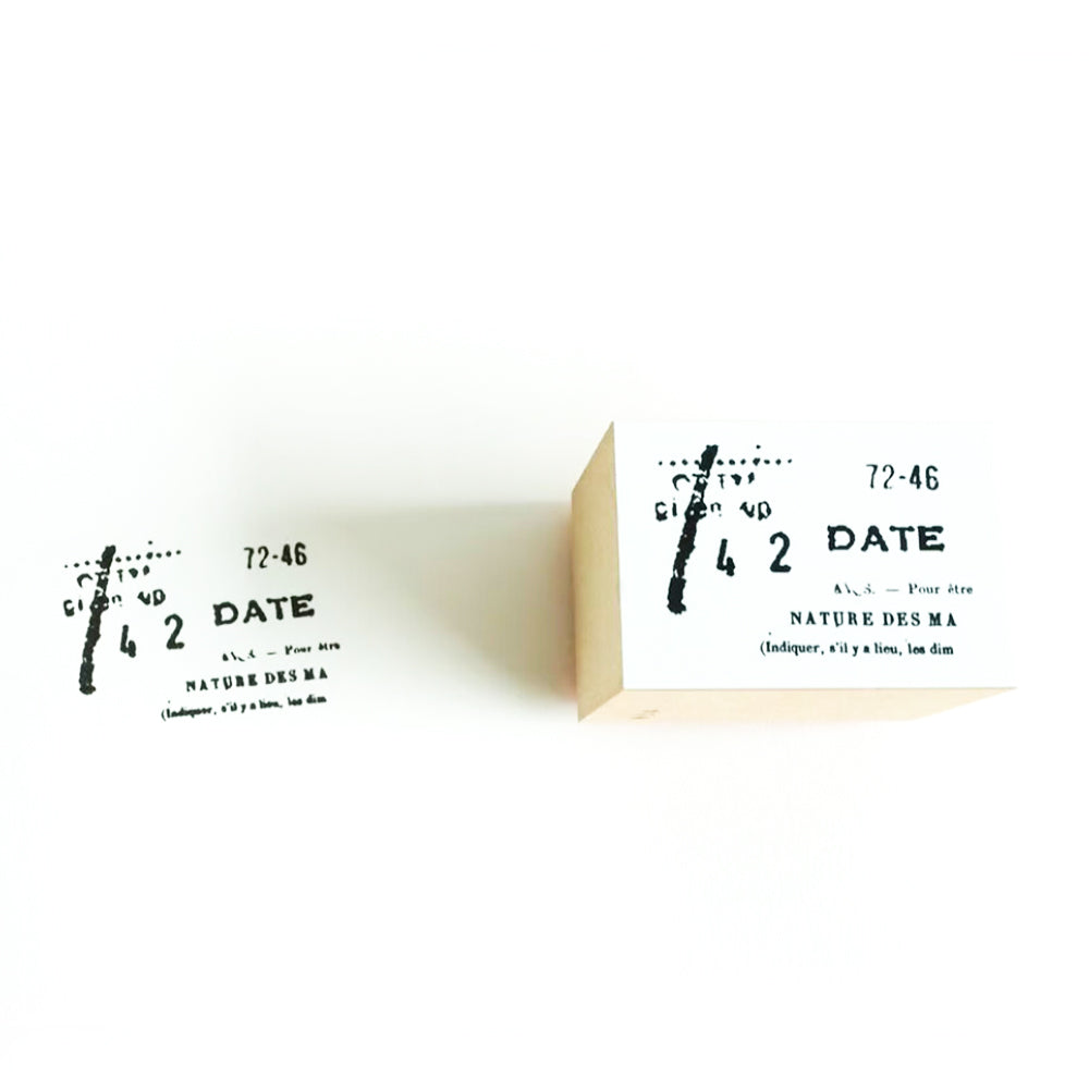 Yohaku Rubber Wood Stamp | S-091 - Simple Paper