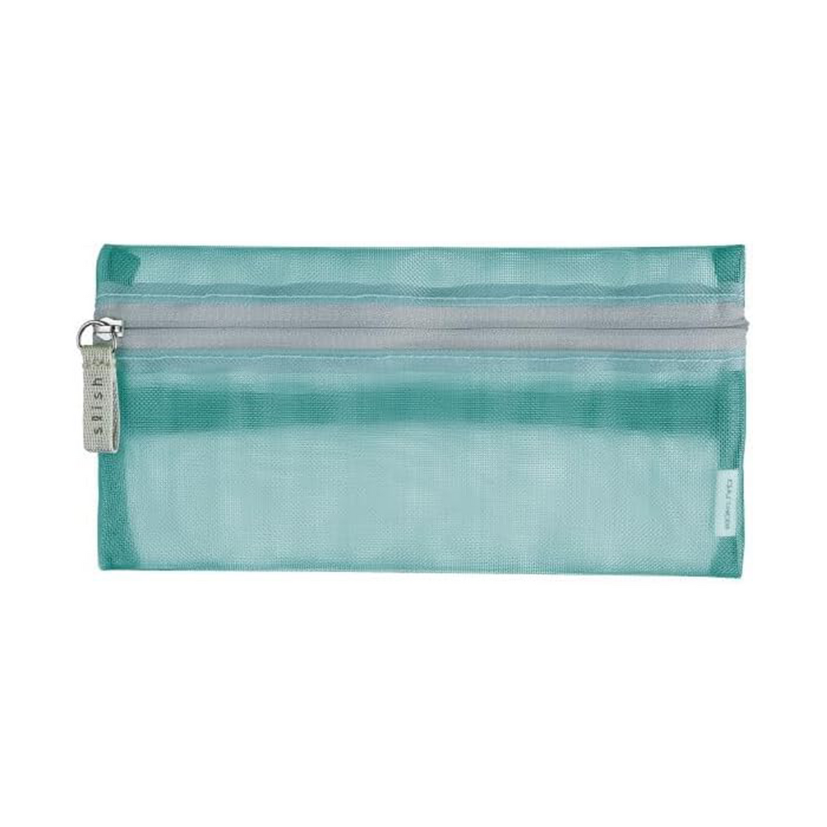 Kokuyo Mesh Pencil Case Slish Emerald Green