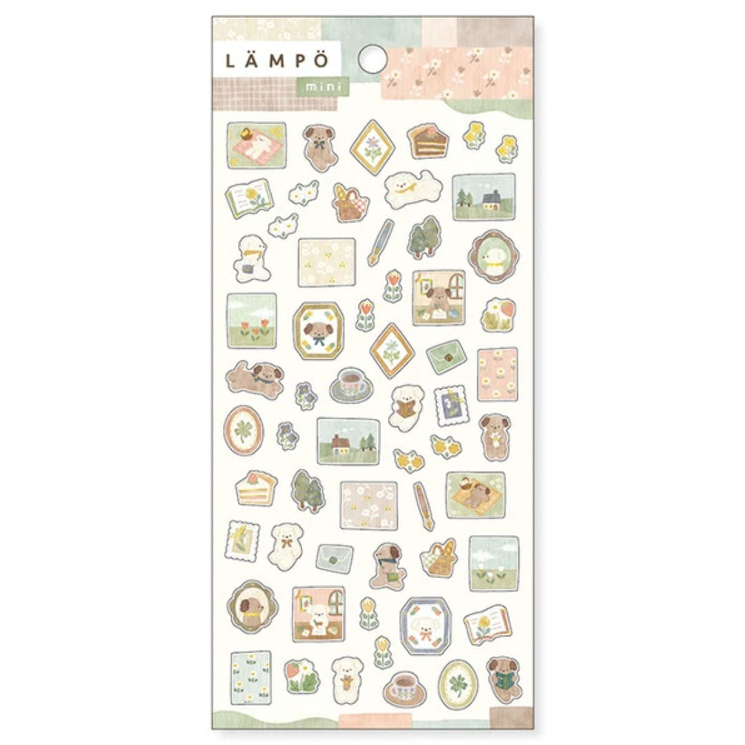 Mind Wave Lampo Mini Stickers Late Morning With Inu