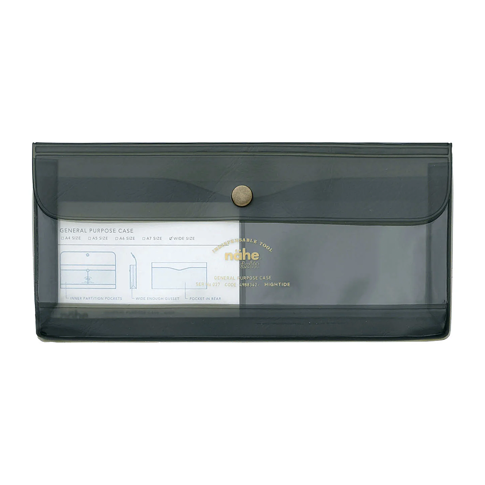Hightide | Nahe General Purpose Case Wide | Clear Grey - Simple Paper