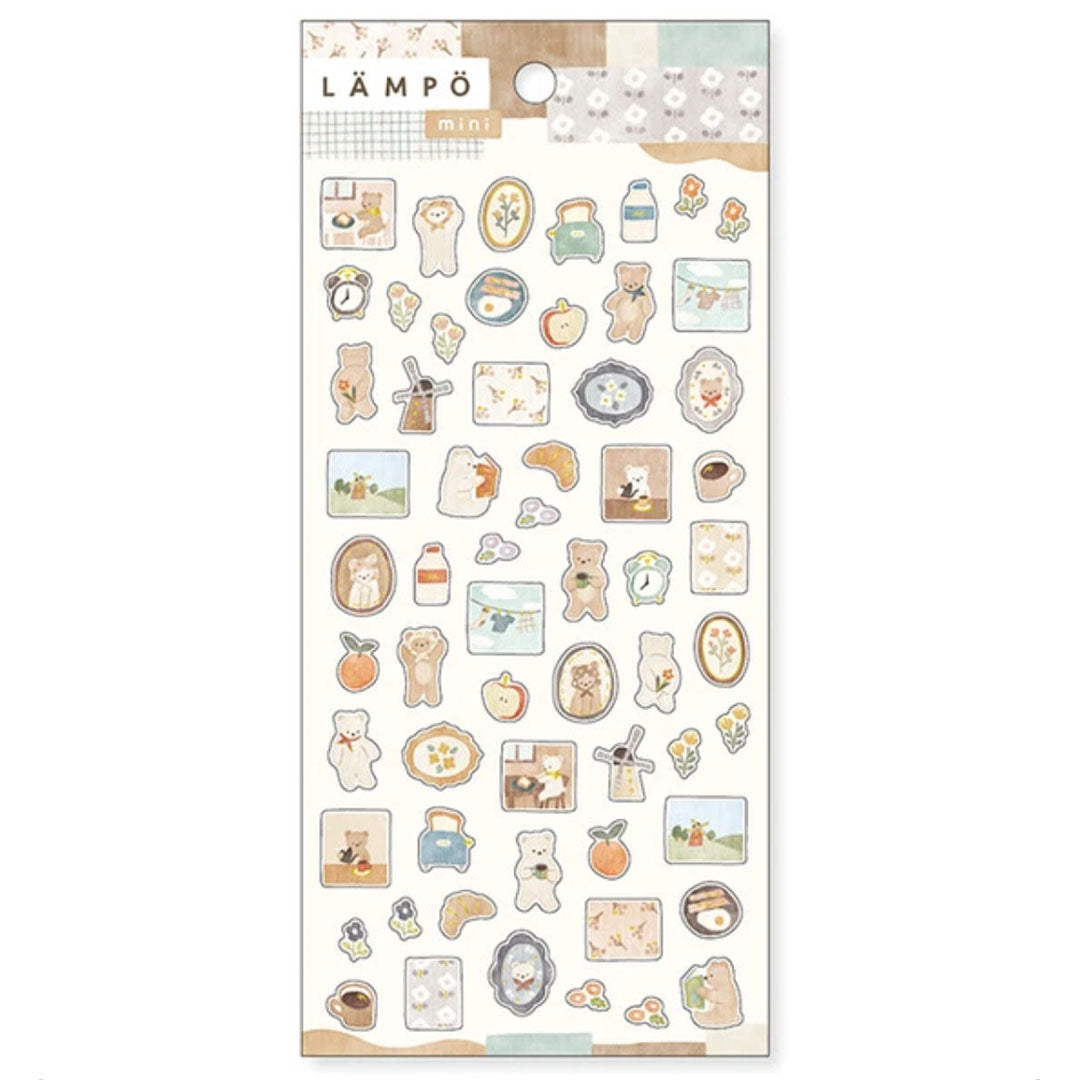Mind Wave Lampo Mini Stickers Morning With Bear