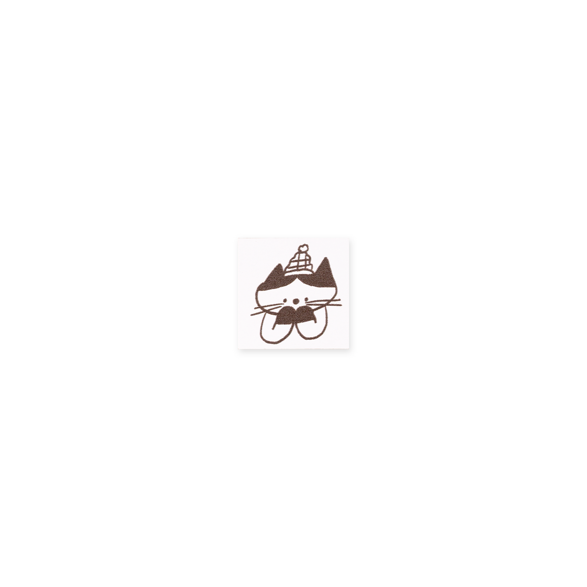 ranmyu Rubber Stamp Cat Wispering