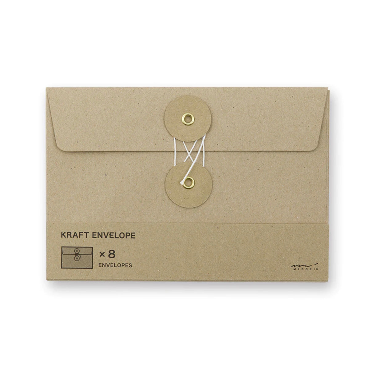 TRC Kraft Envelope With String | M | Brown - Simple Paper