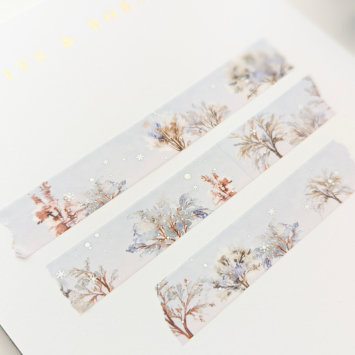 Washi Tape | Winter Trees | 15mm - Simple Paper