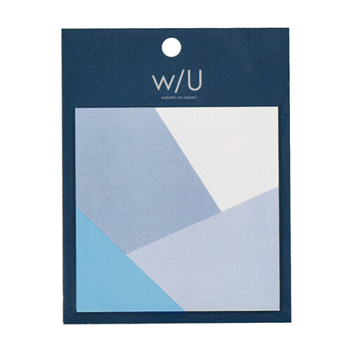 Nakabayashi W/U Series Square Sticky Notes - Simple Paper