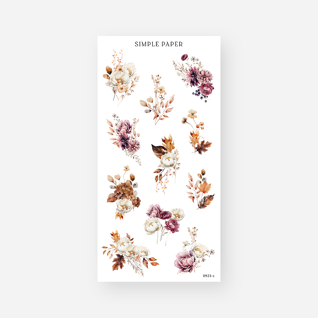 September '23 - Sheet C - Simple Paper