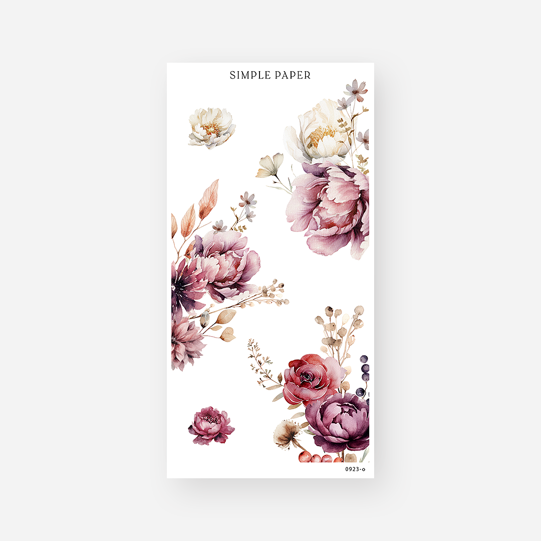 September '23 - Sheet O - Simple Paper