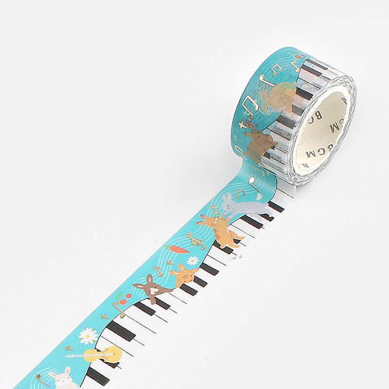 BGM Washi Tape Piano Club