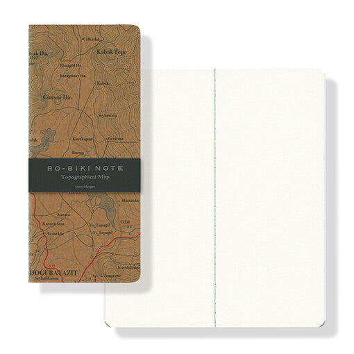 Yamamoto Ro-Biki Notebook Map Series Topographical Map