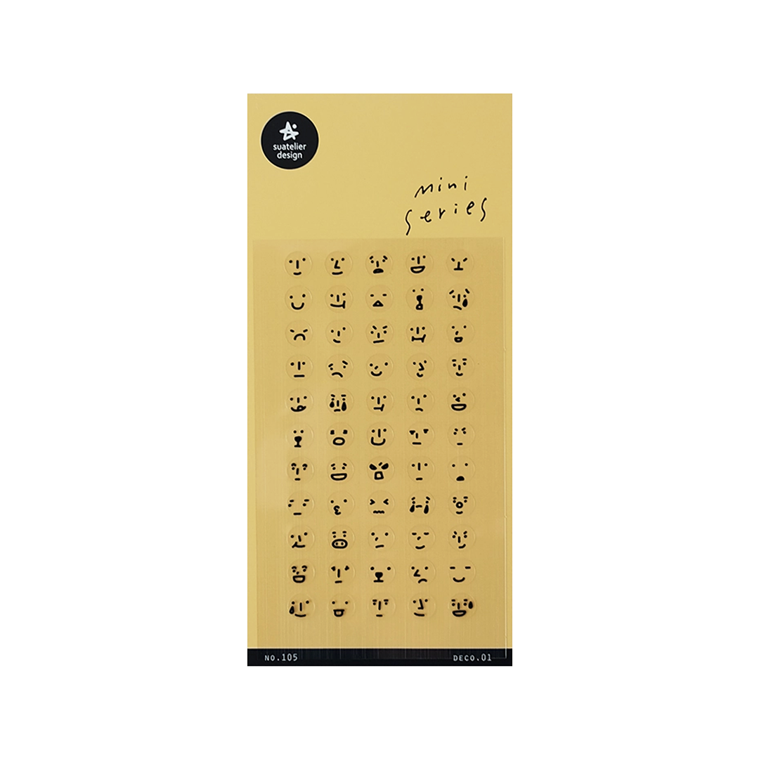 Suatelier Mini Series Stickers No. 105 Deco 01