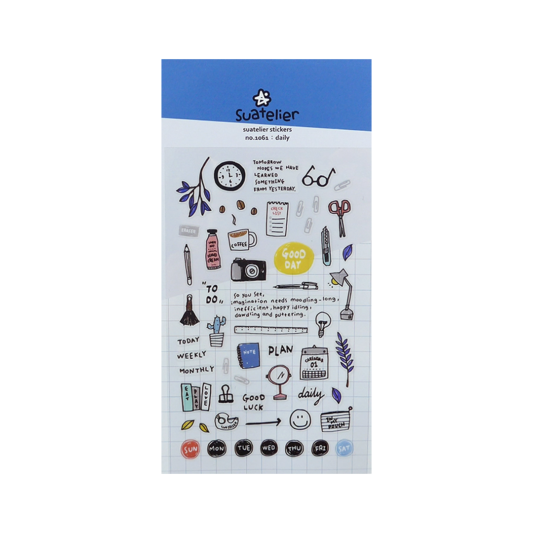 Suatelier Stickers No. 1061 Daily