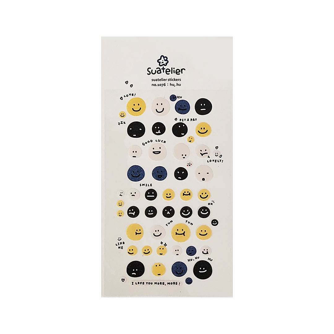 Suatelier Stickers No. 1076 Hu, Hu