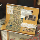 BGM Washi Tape | Life | Antique Map - Simple Paper 