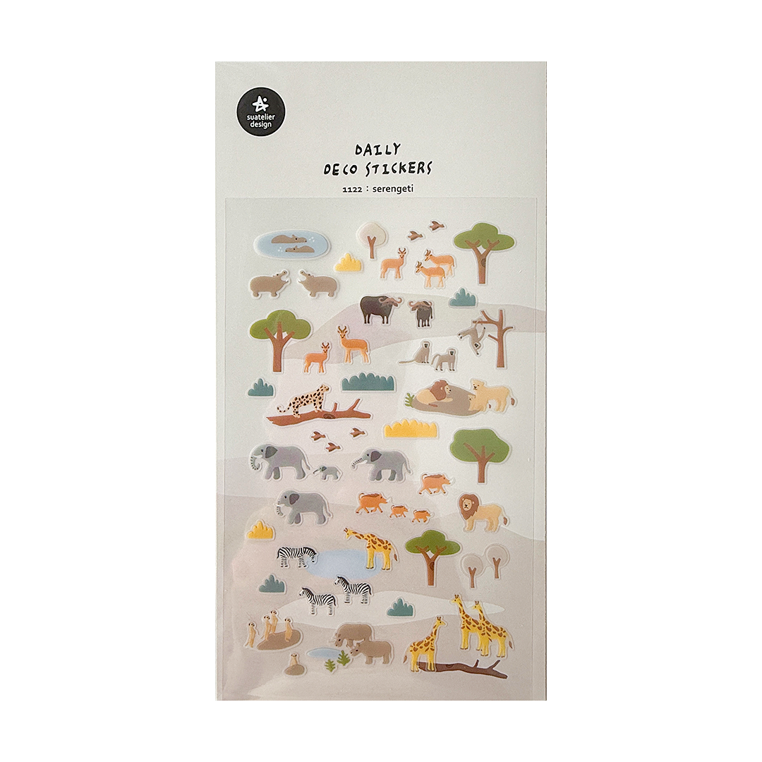 Suatelier Stickers No. 1122 Serengeti