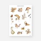 November - Sheet B - Simple Paper