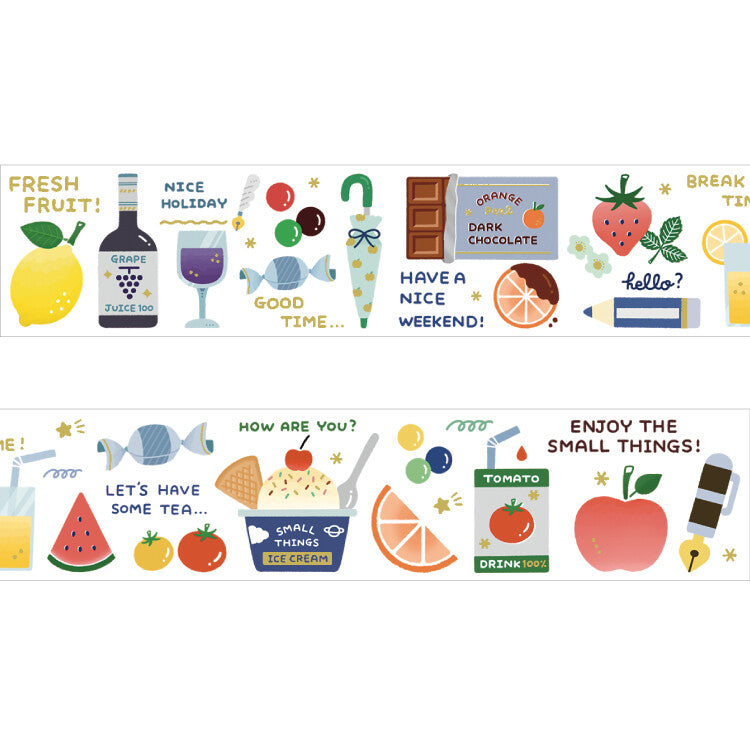 Papier Platz x Eric Small Things Washi Tape Fruits