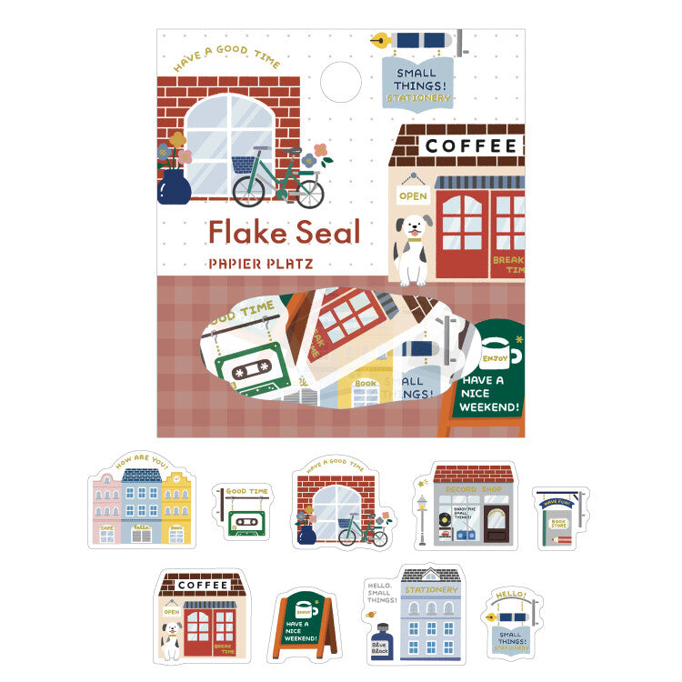 Papier Platz x Eric Small Things Flake Stickers Favorite Place 53-028