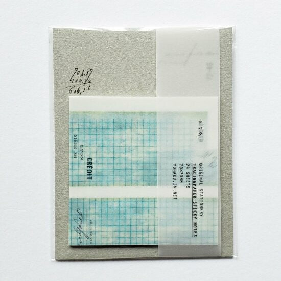 Yohaku Vellum Sticky Notes M-093