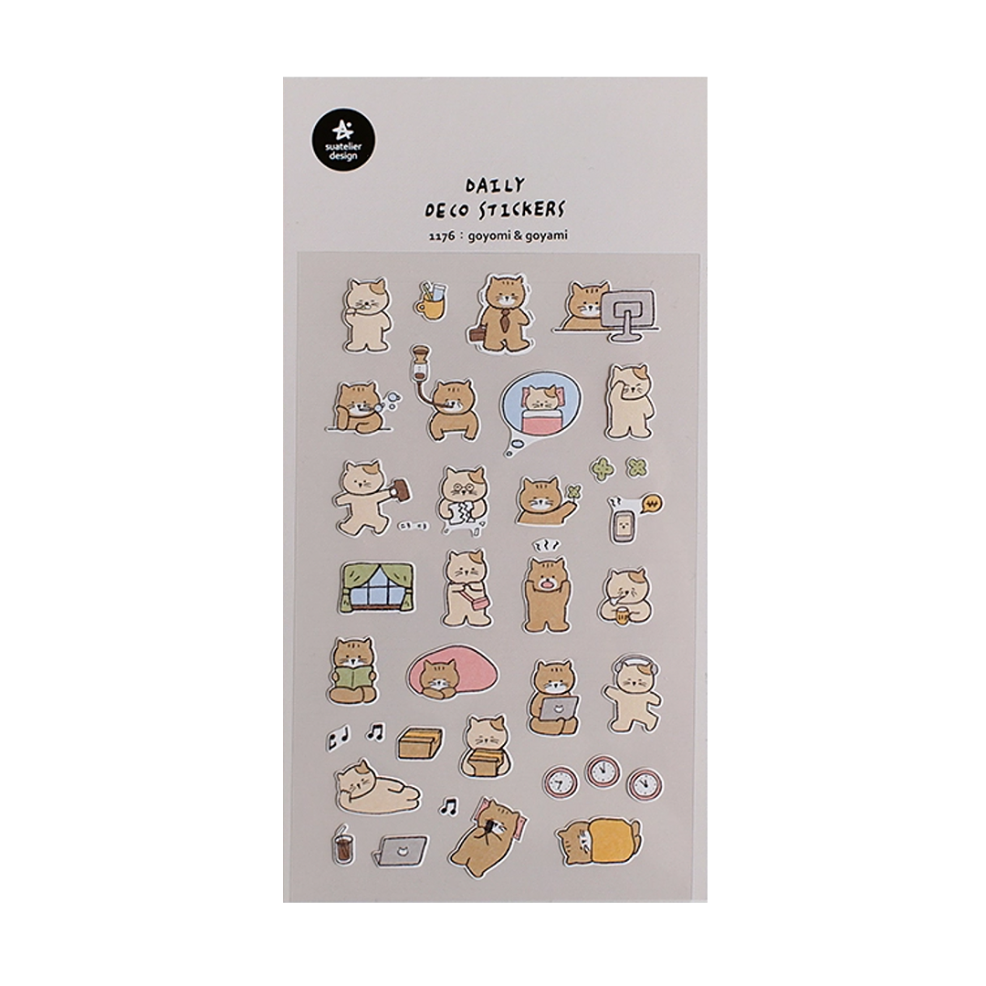 Suatelier Stickers No. 1176 Goyomi & Goyami