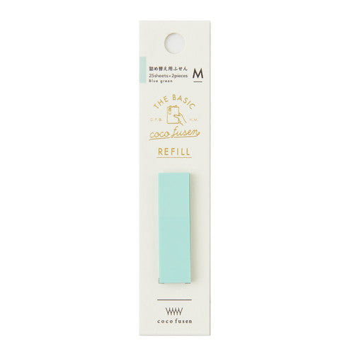 Kanmido Coco Fusen Basic Sticky Notes | REFILLS - Simple Paper 
