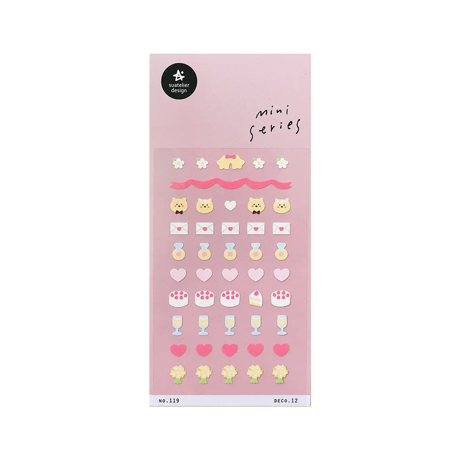 Suatelier Mini Series Stickers No. 119 Deco 12