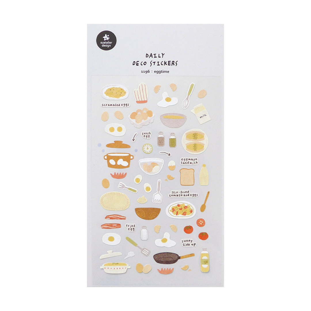 Suatelier Stickers No. 1196 Egg Time