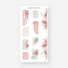 December - Sheet F - Simple Paper
