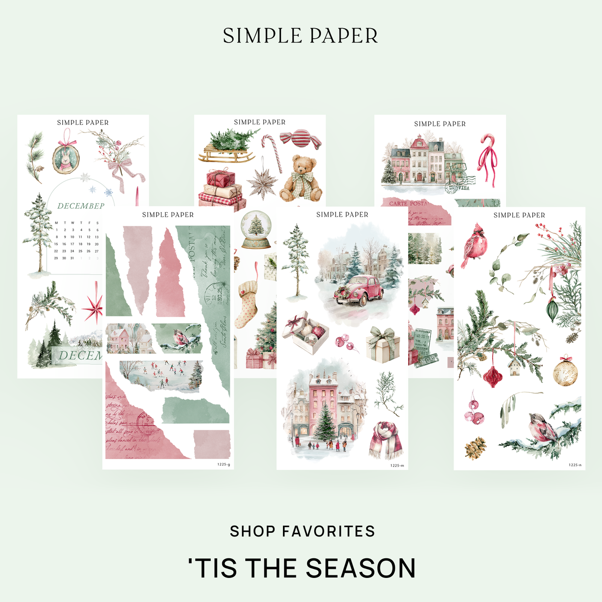'Tis The Season - Shop Favorites Bundle cover, light background