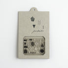 Nombre JIZAI Clear Stamp Pocket Shapes 02