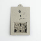Nombre JIZAI Clear Stamp Pocket Trees 01