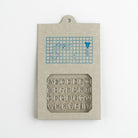 Nombre JIZAI Clear Stamp Log Alphabet 01