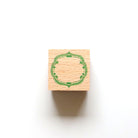 forme. Wooden Rubber Stamp Antique Frame
