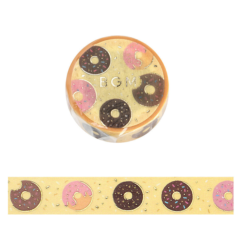BGM Washi Tape Afternoon Donut