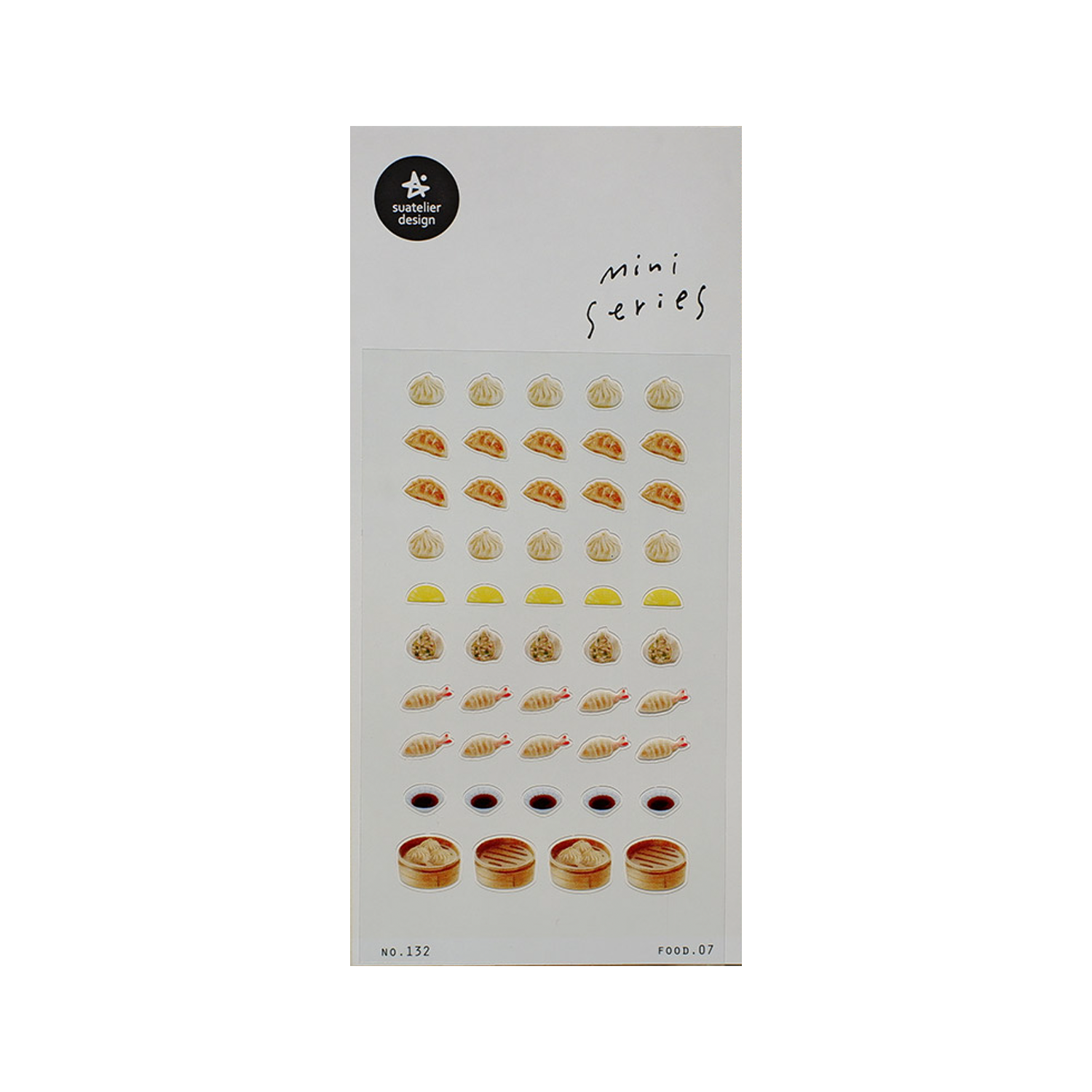 Suatelier Mini Series Stickers No. 132 Food 07