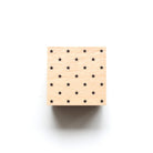 forme. Wooden Rubber Stamp Star Pattern