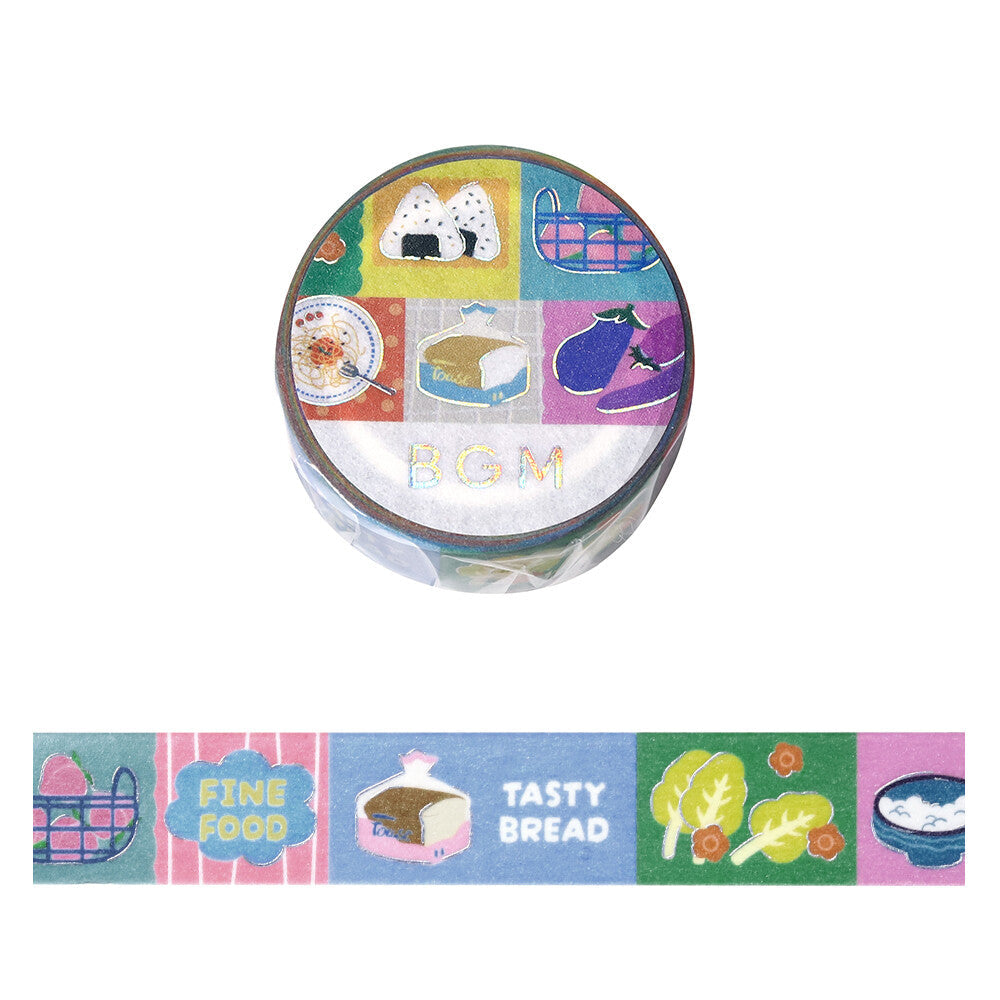 BGM Washi Tape Pop Food