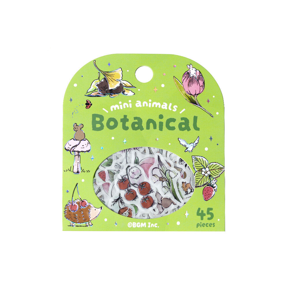 BGM Flake SEALS Mini Animals Botanical