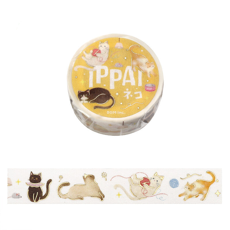 BGM Washi Tape IPPAI Lots Of Cats