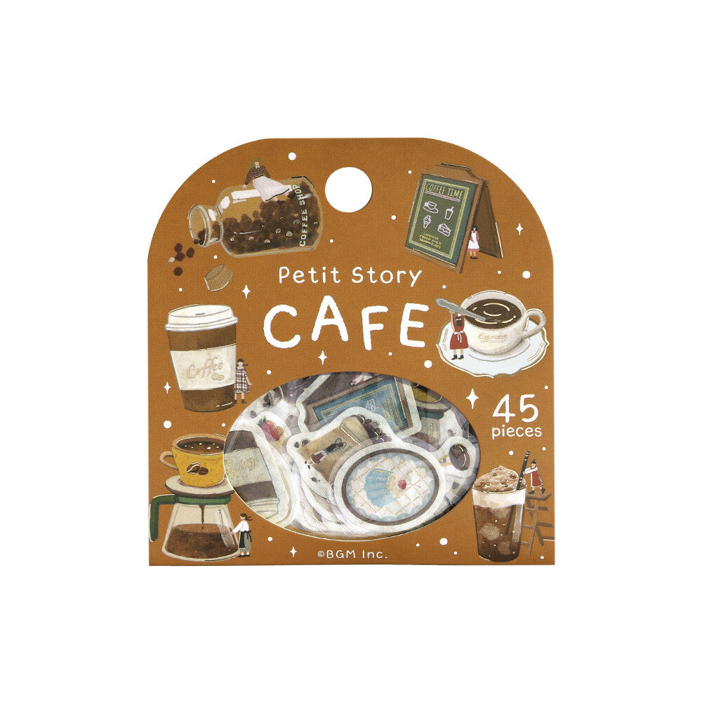 BGM Flake SEALS Petit Story Cafe