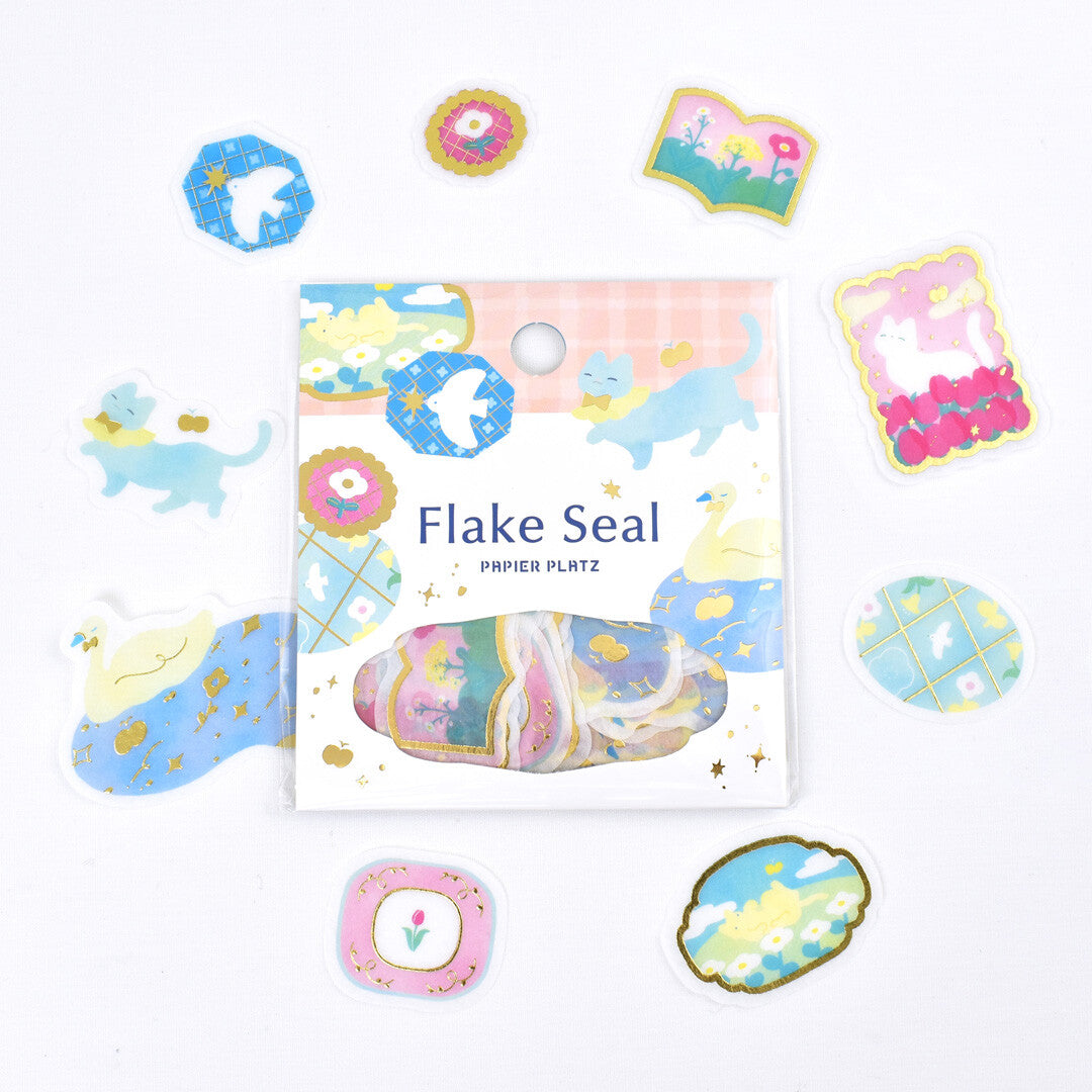 Papier Platz x Miyashita Nodoka Flake Stickers Weather