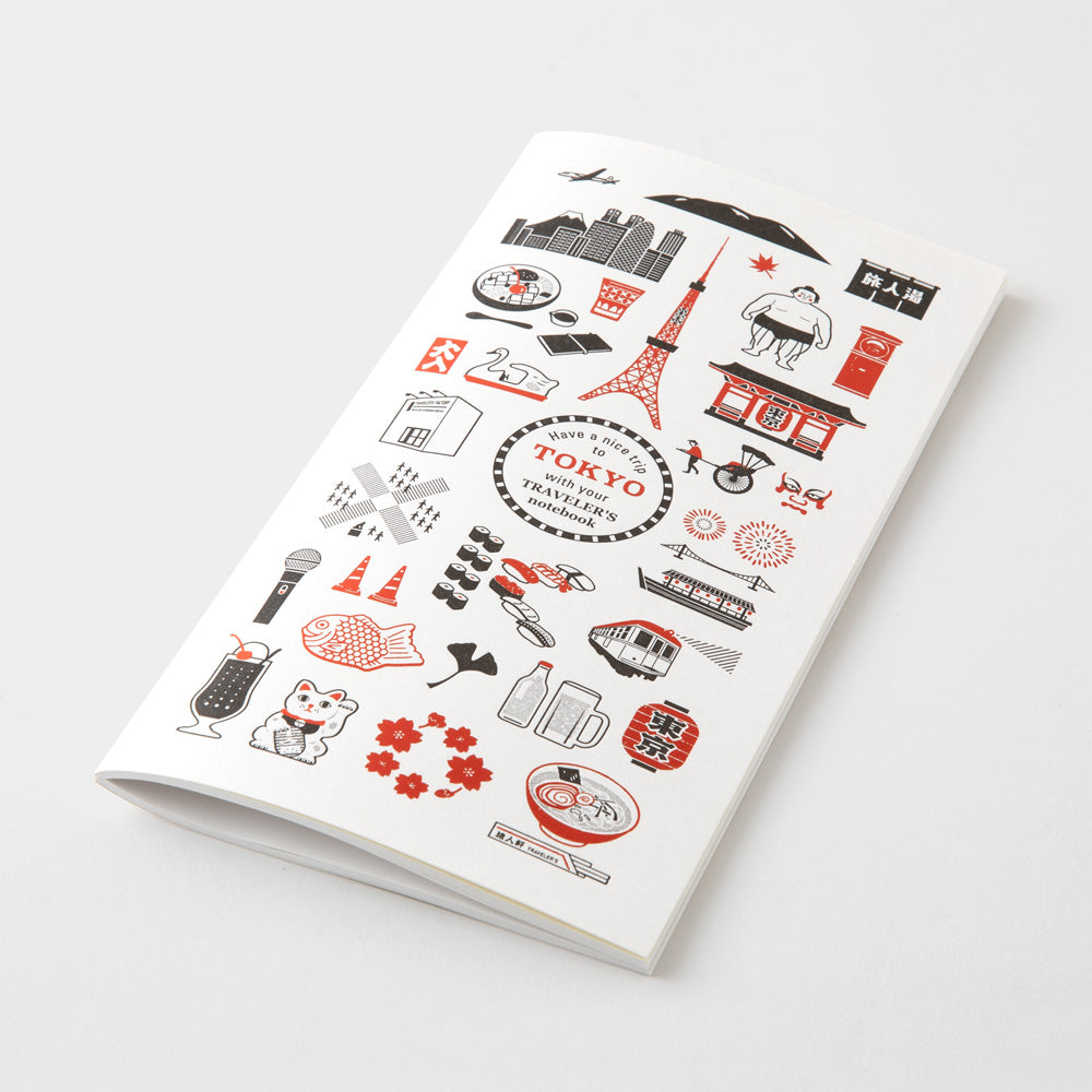 Traveler's Notebook Regular Size Refill - Tokyo Blank - LIMITED EDITION - Simple Paper 