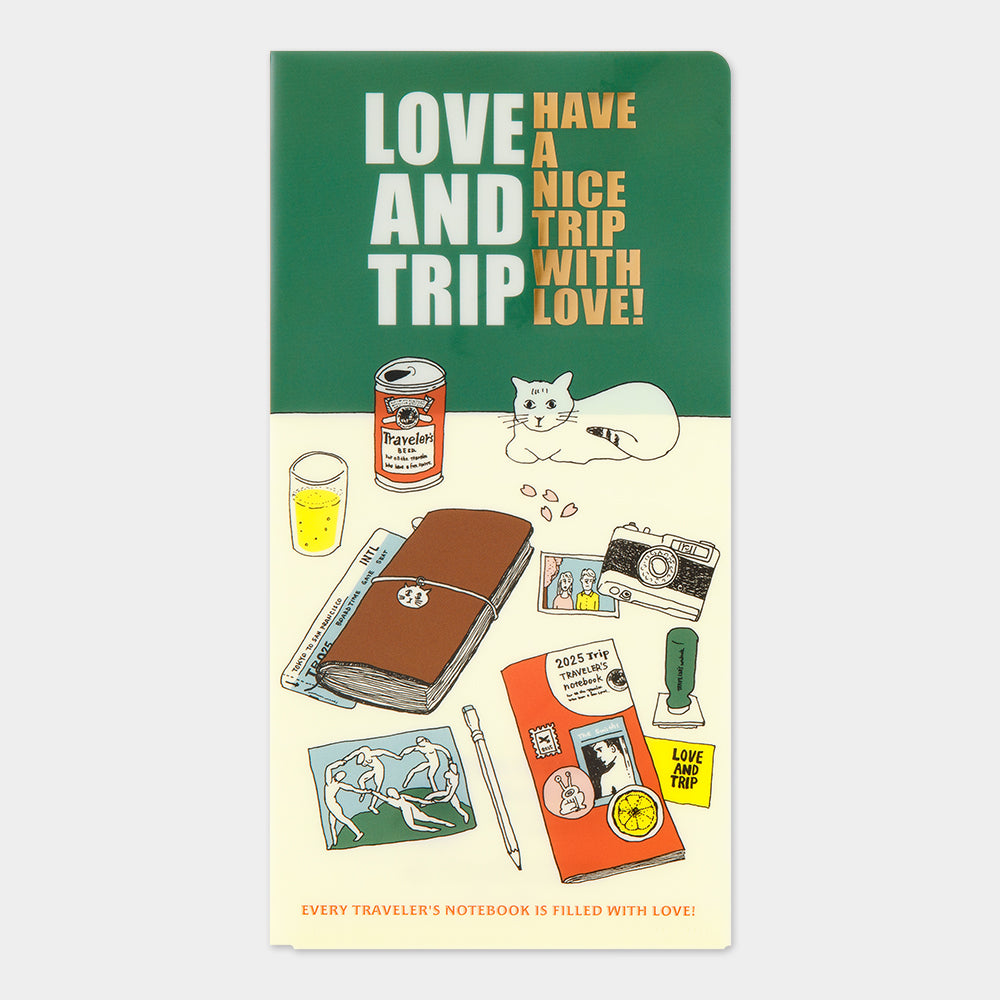 Traveler's Notebook Clear Folder 2025 Regular